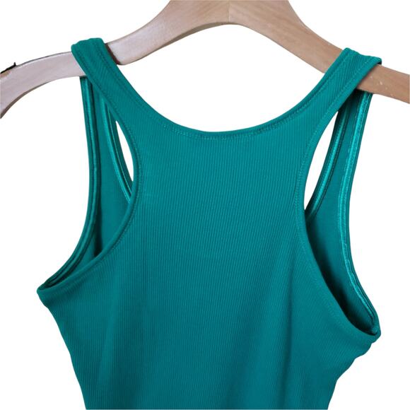 2 FOR $5 SALE Charlotte Russe Green Ribbed Top Size Small - Picture 5 of 7